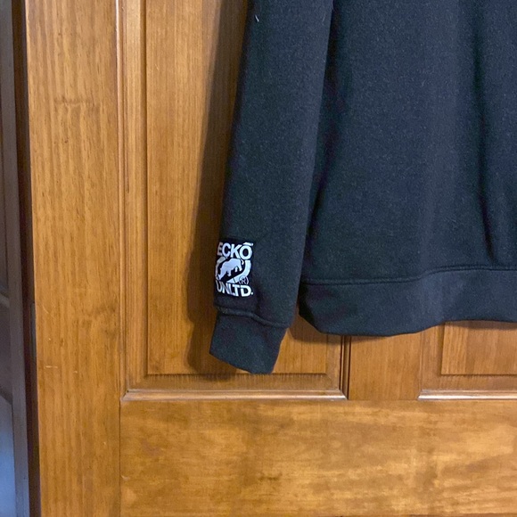 Men size L , ECKO Unlimited dark Grey Hoodie - Picture 5 of 8